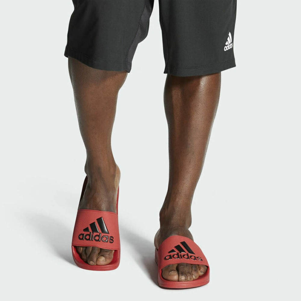 *Rare* Adidas Adilette Shower Slides Mens 13 Sports Sandals Slippers EE7039 Red